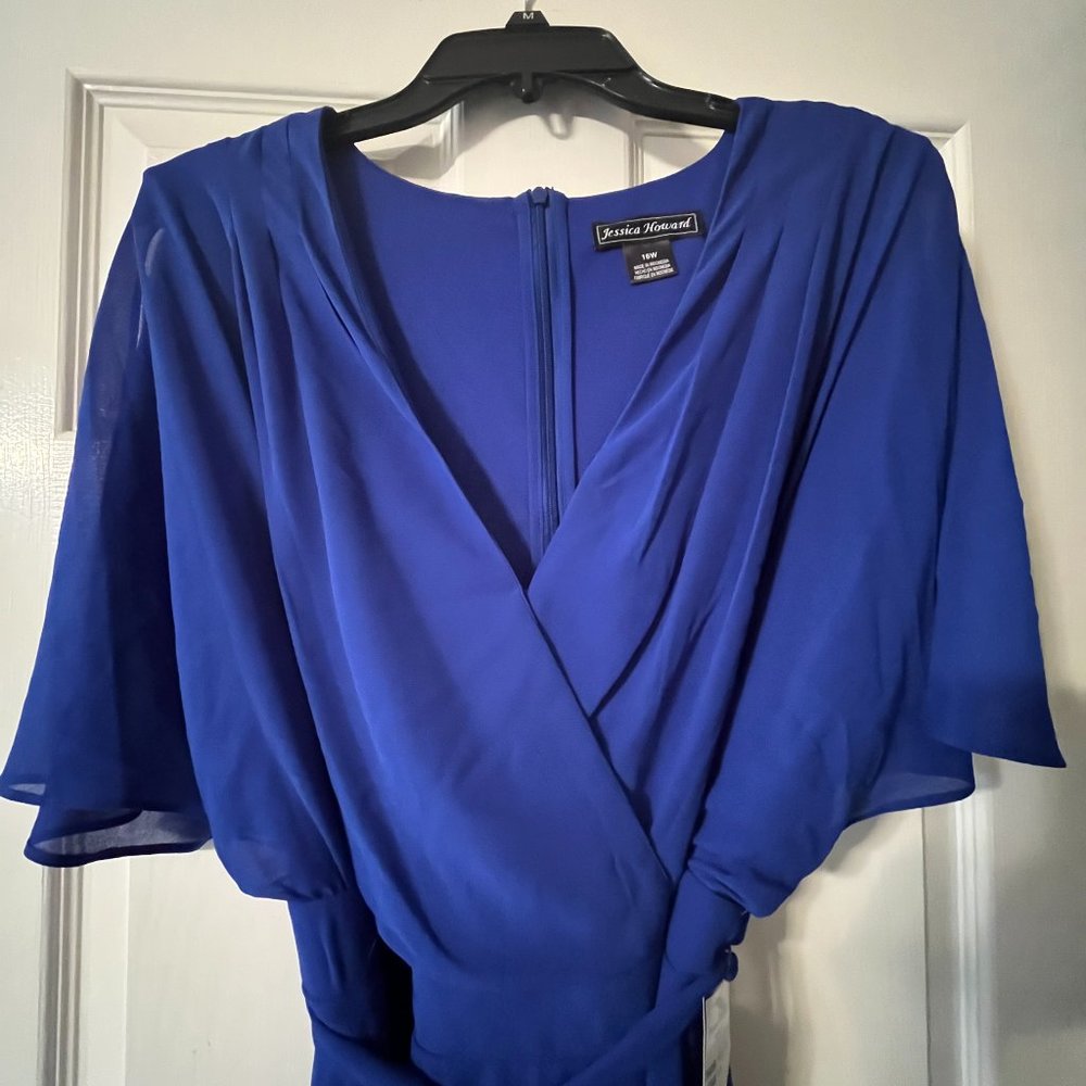 Women's Blue Spring/Summer Dress